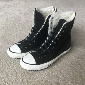 Converse All Star Fleece Lined Suede Boots- NWOTs